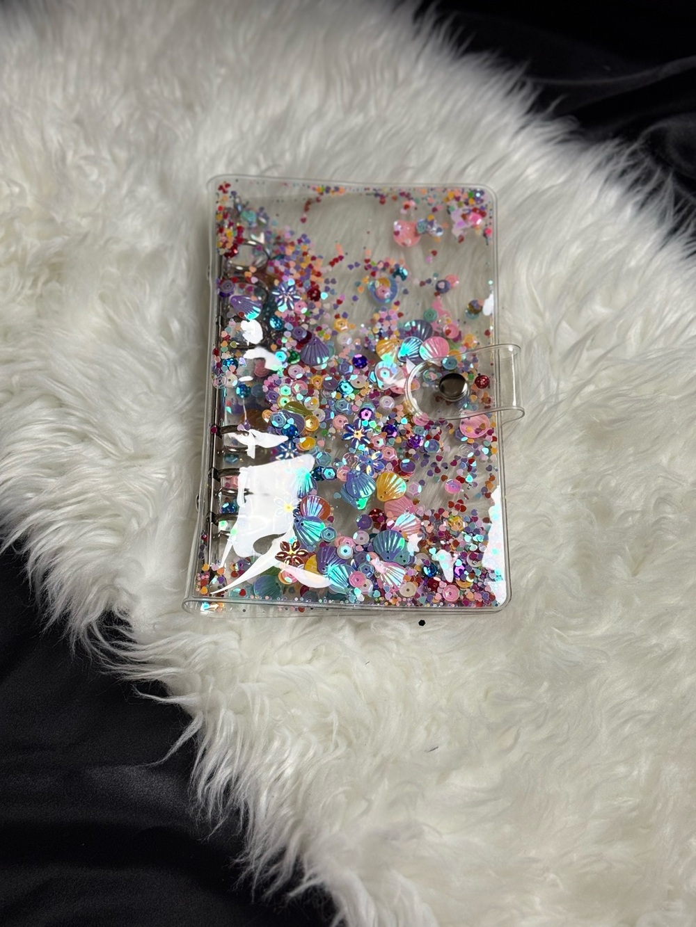 Iridescent Sequin shaker Notebook Cover - Picture 1 of 4